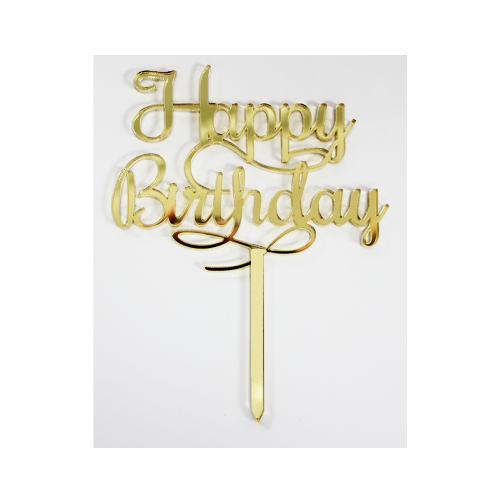 Cake Topper -Happy Birthday - Main product image